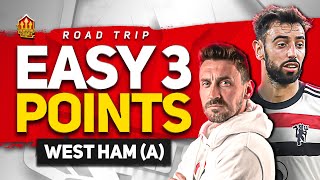 Confident United WILL WIN West Ham vs Man United  Road Trip [upl. by Josler318]