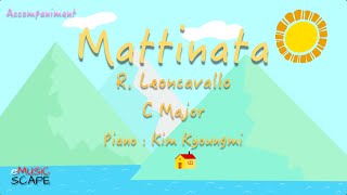 Leoncavallo quotMattinata” C Major Piano Accompaniment [upl. by Saffren15]