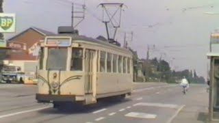 Charleroi SNCV Vicinal Trams 1984 Pt 1 [upl. by Kemme]