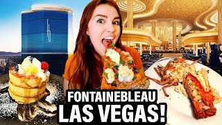 Everything I Ate at the Newest Luxury Resort in Las Vegas [upl. by Naek546]