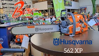 Husqvarna 562 XP présentation  Boyer Motoculture [upl. by Pollerd613]