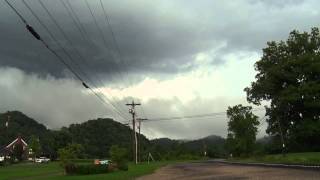 71414 Booneville KY Tornado Warned Storms [upl. by Chappie]