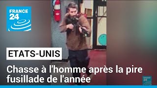 Chasse à lhomme aux EtatsUnis après la pire fusillade de lannée • FRANCE 24 [upl. by Travax]