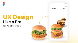Prototype like a Pro Figma prototying tutorial with Full app example Free Figma file included [upl. by Walling784]