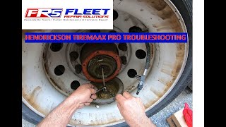 Air leaking from axle Troubleshooting Hendrickson TIREMAAX PRO tire auto inflation system [upl. by Marcello]