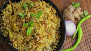 EGGDUMBIRYANI  How to make Tasty Egg Bhurji Dum Biryani  Hyderabadi Style Egg Dum Biryani [upl. by Richelle]