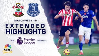 Southampton v Everton  PREMIER LEAGUE HIGHLIGHTS  1122024  NBC Sports [upl. by Enneirb139]