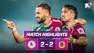 Match Highlights  Mohun Bagan Super Giant 22 East Bengal FC  MW 13  ISL 202324 [upl. by Friede]