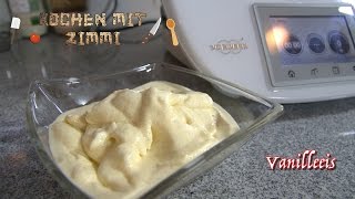 Thermomix Rezept  Vanilleeis [upl. by Lebatsirhc834]