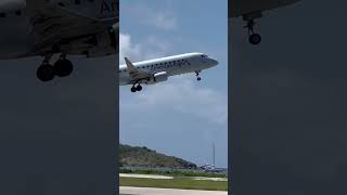 Envoy takeoff from Beef Island airport at Tortola BVI [upl. by Amadas]