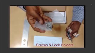 Unpacking of Drop bolt lock [upl. by Giacopo]