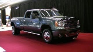 2012 GMC Sierra 3500 Denali Exterior and Interior at 2012 Montreal Auto Show [upl. by Ahsimaj]