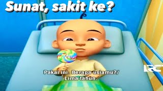 upin ipin sunat  sakit ke  upin ipin full movie terbaik HD [upl. by Ytissahc]