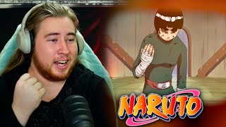 DBZ Fan Reacts to Rock Lee vs Gaara [upl. by Nirik]