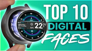 Samsung Galaxy Watch 5 Series  Top 10 FREE Watch Faces  Part 2 [upl. by Wain651]