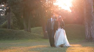 Fanhams Hall Wedding Video  Surrey Wedding Videographer  Tanya and Toms Wedding Video [upl. by Yrneh]