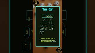 Merge Sort Algorithm  Visualisation  Java  Python [upl. by Matti]