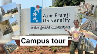 Azim Premji University Campus Tour part 1  Banglore Campus  My university 😍😇 [upl. by Pontius]