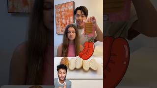 Yes Or No pandaboireactions funny challenge rightorleftchallenge leftvsright ytshorts mukbang [upl. by Sudbury]