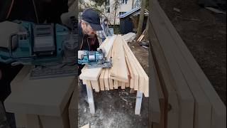 How to Quickly Mark and Cut Rafters to The Same Size roof [upl. by Bibi]