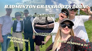 BADMINTON GRASSROOTS 2024  KENTUCKY SHOPPING MEETING MEG ELPHICK [upl. by Ylnevaeh77]