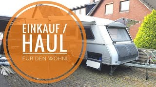 HAUL WOHNWAGEN  EINKAUF  Kleinigkeiten Haul  Wohnwagenliebe [upl. by Elolcin]