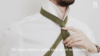 Comment faire un nœud de cravate en 2 minutes facile 👔 [upl. by Dlarrej]