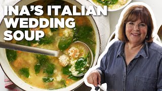 Ina Gartens Italian Wedding Soup  Barefoot Contessa  Food Network [upl. by Lydia]