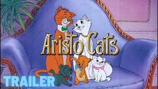 ARISTOCATS 1970  VHS TRAILER SVENSKT TAL [upl. by Allred]