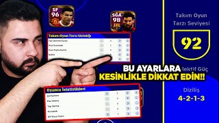 OYUNCULARIN GÜCÜ amp TAKIM OYUN TARZI SEVİYESİ NASIL ARTIRILIR EFOOTBALL 2022 MOBILE İPUÇLARI [upl. by Foss]