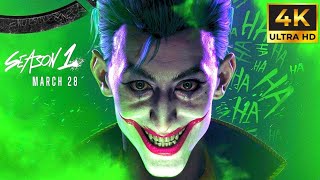 Suicide Squad Kill The Justice League  Joker Gameplay Reveal 4K 60ᶠᵖˢ ✔ [upl. by Randi504]