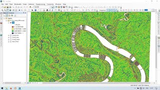 Topographic Roughness Index TRI from DEM  ArcGIS [upl. by Kat]