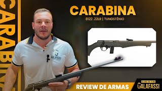 REVIEW CARABINA 8122 22LR  TUNGSTÊNIO  Galafassi Caça e Pesca [upl. by Dow420]