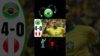 Brazil vs Peru 40  All Goals amp Highlights  2024 [upl. by Sofia]