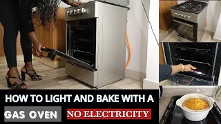 HOW TO OPERATE A GAS OVEN BAKING USING A GAS OVEN [upl. by Assil228]