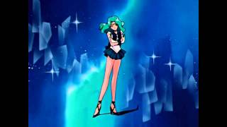 Sailor Moon  Neptune  All Attacks and Transformation [upl. by Redd]