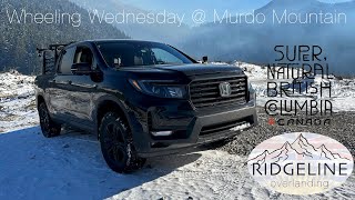 Honda Ridgeline offroad quotsnow questquot on Murdo Mountain [upl. by Reggis898]