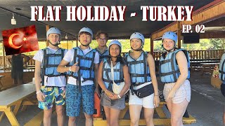 TRAVEL VLOG  Turkey Ep2  Safari Jeep Quad Biking Rafting Ziplining  Bazar Market  Alanya [upl. by Malissia136]