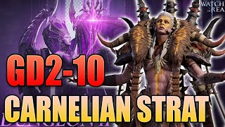 GD210 Carnelian Strat Guide Watcher of Realms [upl. by Rednaskela180]