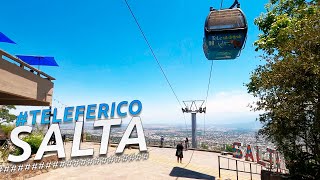 SUBIDA COMPLETA EN TELEFERICO AL CERRO SAN BERNARDO I SALTA I ARGENTINA I 4K Tour VLOG [upl. by Lemra452]