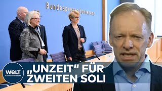 ENERGIESOLI FÜR SPITZENVERDIENER Zusätzlicher Soli wäre nicht vorübergehend – IfoChef Fuest [upl. by Oralle]