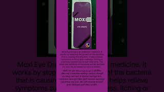 MOXI Eye Drop Uses viralvideo [upl. by Aratas]