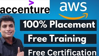 Accenture amp AWS 100 Placement Free Programs For Students And Graduates  Certificate  AWS ReStart [upl. by Adnaval216]