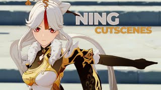 Ningguang All Cutscenes and Dialogues  Genshin Impact 1080p 60fps [upl. by Glover55]