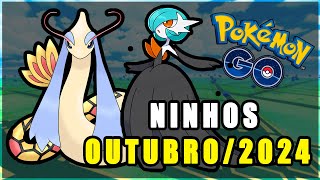 Ninhos Pokemon GO Outubro 2024 Atualizados [upl. by Henley]