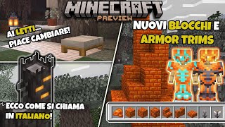 Il nome italiano è RIDICOLO Aggiunta la RESINA Novità sui LETTI tutto su MINECRAFT 1215025 [upl. by Syverson]