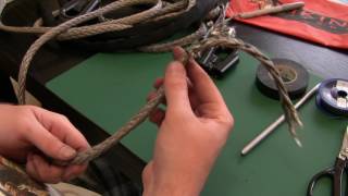 Dyneema Eye Splice Demonstration [upl. by Nimsay781]