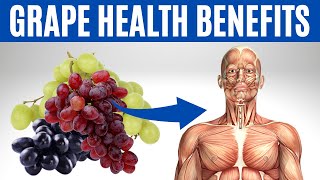 GRAPE BENEFITS  16 Impressive Health Benefits of Grapes [upl. by Erline]