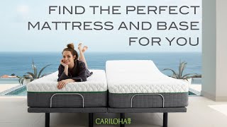 Find the Cariloha Mattress and Adjustable Base that’s Perfect for You [upl. by Sirmons]