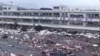 Tsunami in Japan 2011 Shocking video [upl. by Letrice]